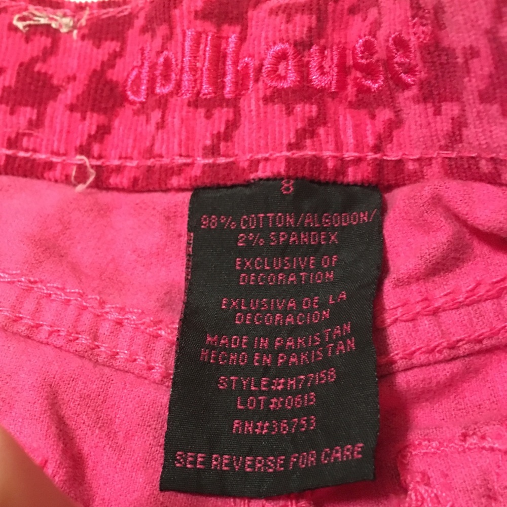 Dollhouse brand printed jeans! Little girls size 8 - Picture 2 of 7